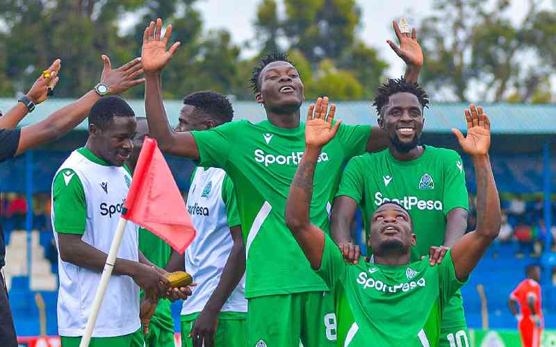 FKF-PL: Gor Mahia cage Sharks to move 10 points clear at the top