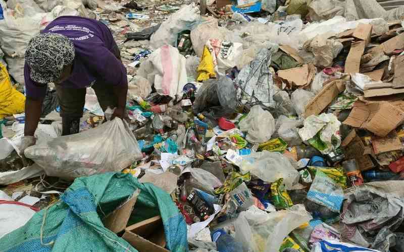 Kamulu residents engulfed by stench and filth from dumpsite