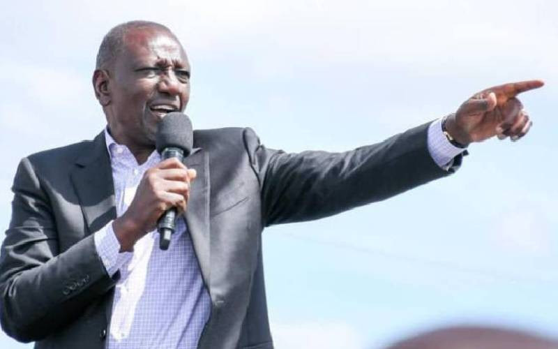 Ruto tells off Gachagua over national schools placement