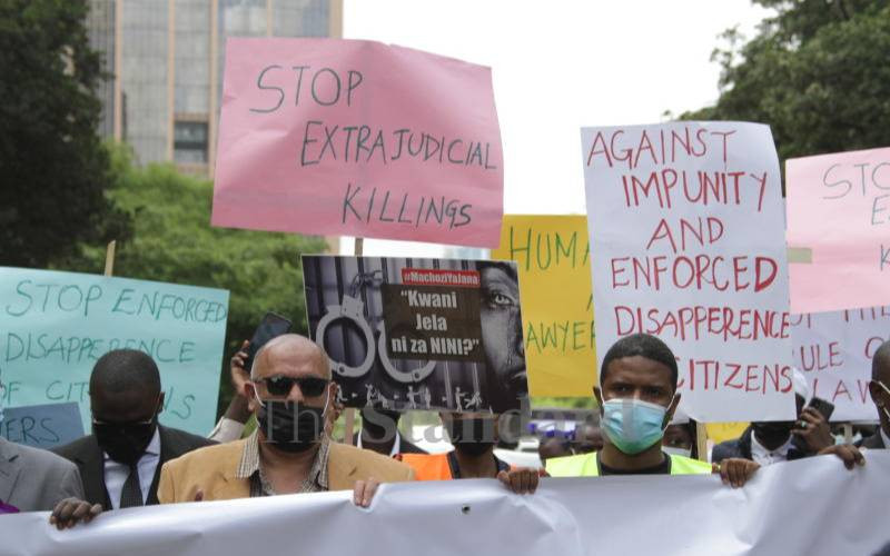 Human rights body raises alarm on extrajudicial killings as death toll hits 109