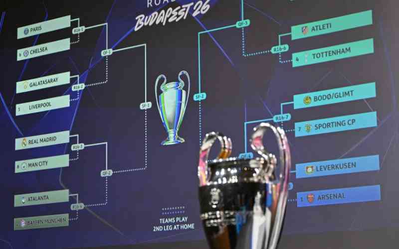 Real Madrid face Man City, PSG draw Chelsea in Champions League last 16