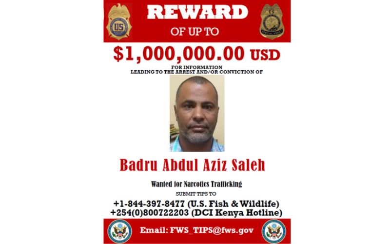Sh116m reward: Kenyan fugitive Badru Saleh arrested after DCI tip-off