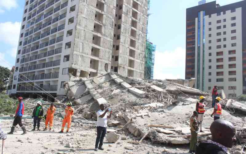 Go for individual suspects in South C building collapse, surveyors tell DPP