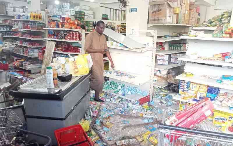 Businesses in Nyanza feel the pinch of looting and destruction of properties