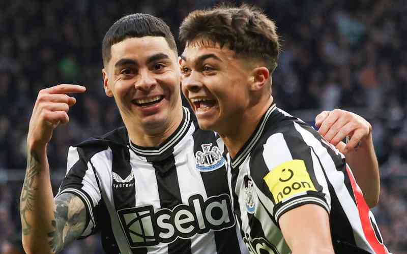 Newcastle routs Chelsea 4-1 as Reece James is sent off