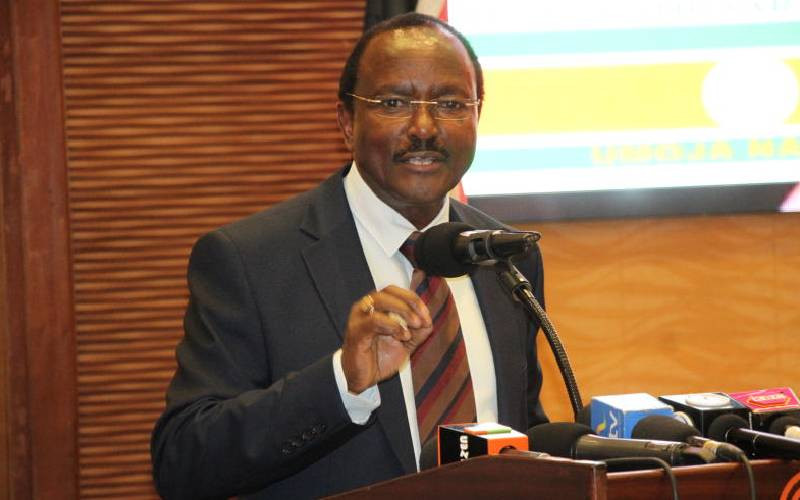 Kalonzo calls for political tolerance, condemns Karua's deportation
