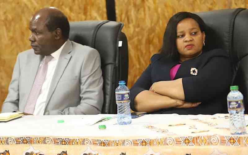 Wafula Chebukati, Juliana Cherera hire two different law firms