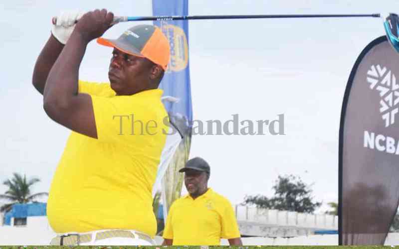 Mombasa rookie claims Kambasome title at Mombasa Golf Course