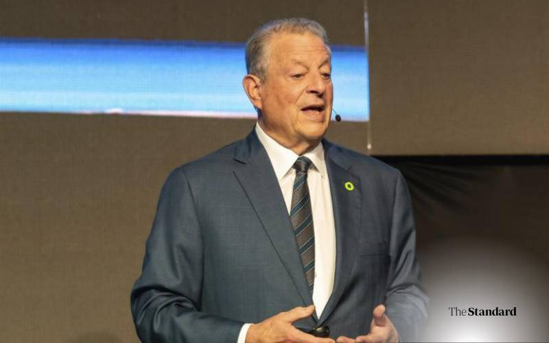Former US Vice President Al Gore urges Kenya's climate champions to speak out against fossil fuels