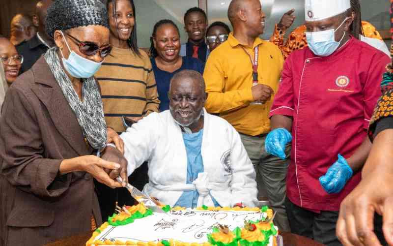 Pictures emerge as Oburu Oginga celebrates 83rd birthday