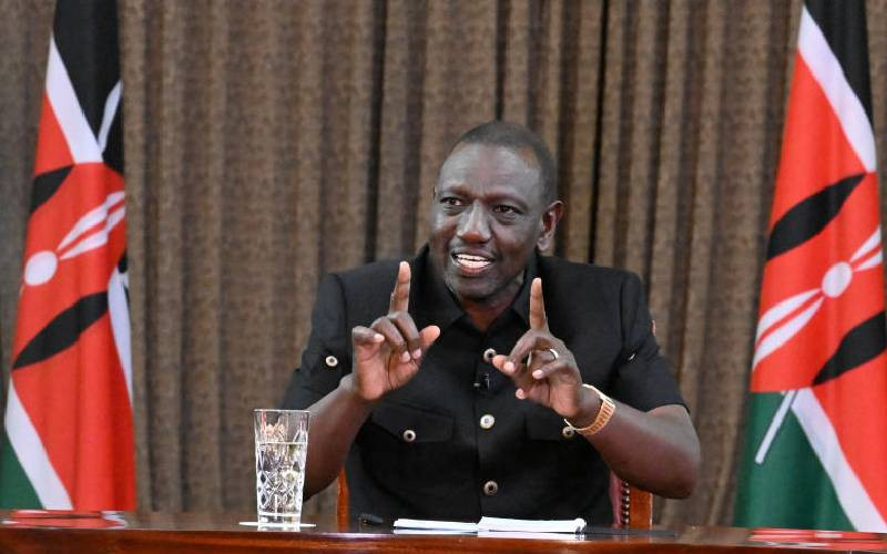 Ruto hangs on Uhuru's law to raise funds after court's big blow