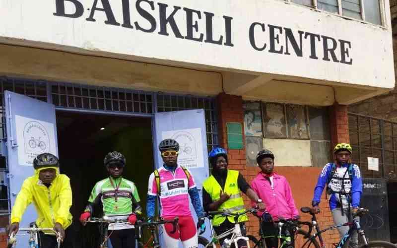 Inside Nairobi CBD's first bicycle parking facility