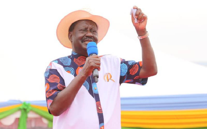 Stop the blame game and help wavering Raila to rise again