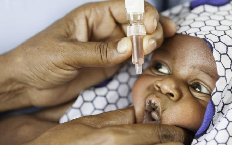 Turkana, West Pokot, Wajir risk outbreak of polio and measles due to low immunisation, says MoH