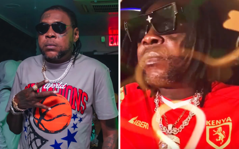 Vybz Kartel rocks Kenyan jersey, hints at Nairobi concert