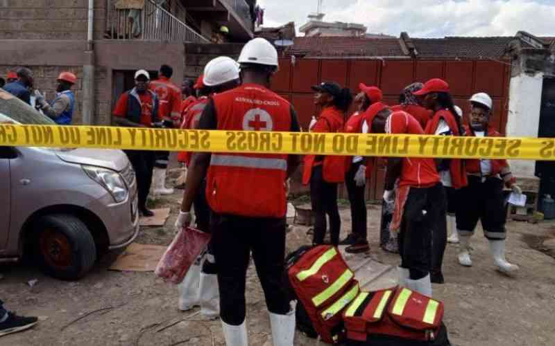 Ministry says workers at Eastleigh building had no protective gear