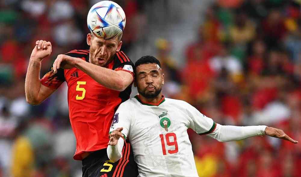 Morocco pulls off another World Cup upset, beats 2nd FIFA ranked side Belgium 2-0