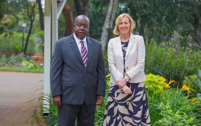 Matiang'i holds talks with top US diplomat Susan Burns