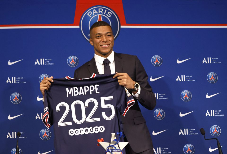 I wanted to stay in France, says PSG's Mbappe after rejecting Real Madrid