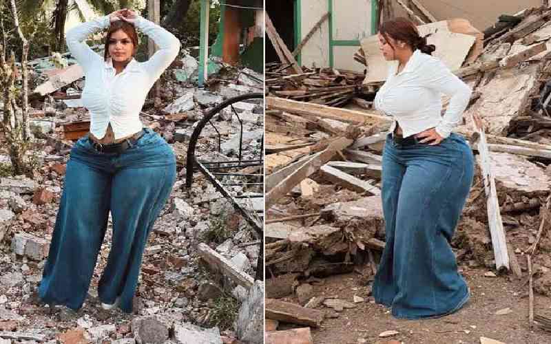 Influencer Gracie Bon under fire for posing among earthquake ruins in Panama