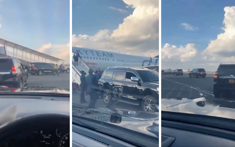 KAA defends JKIA airside convoy after viral video, says it was for visiting Prime Minister
