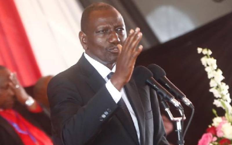 Ruto defends tax policies as the best way to develop the country