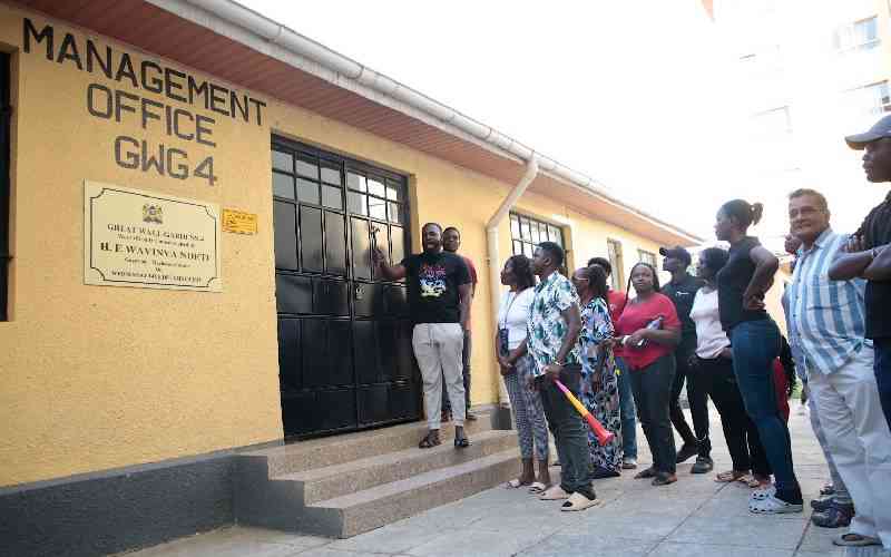 Athi River's Great Wall residents decry negligence by property management, leaving them in power blackout for days