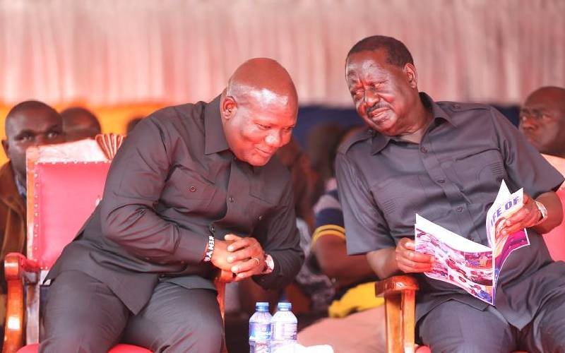 Raila kicks off nationwide ODM consultations in Kakamega amid party rifts