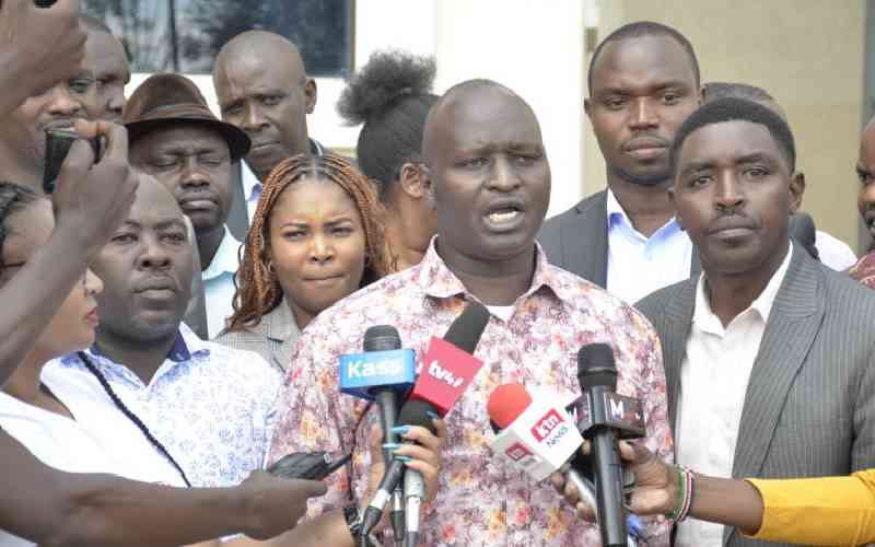 Nakuru MCAs kick out Majority Leader, citing sabotage