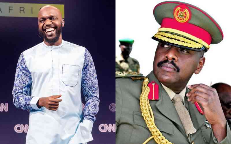 Muhoozi Kainerugaba blocks CNN's Larry Madowo on X as online feud escalates