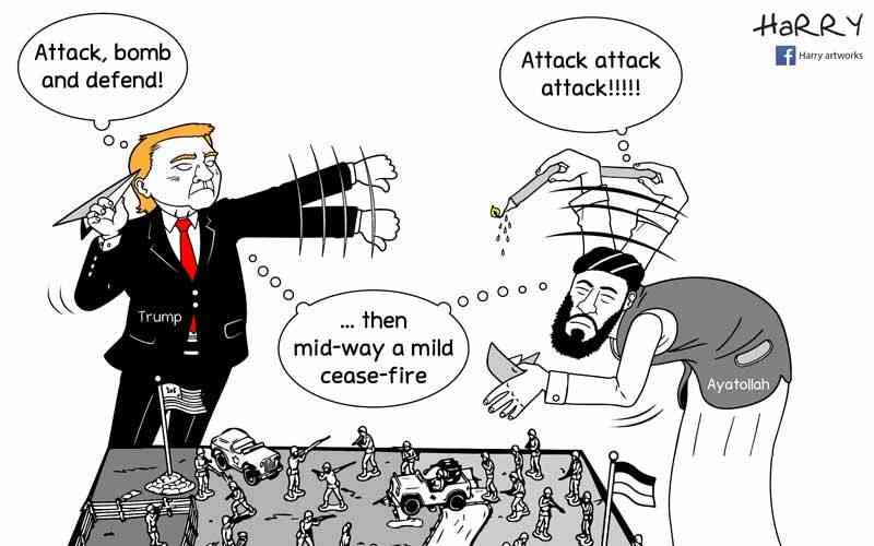 Trump vs Ayatollah