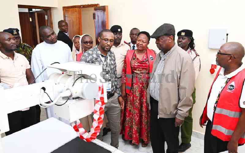New digital X-ray machine brings relief to Vihiga residents