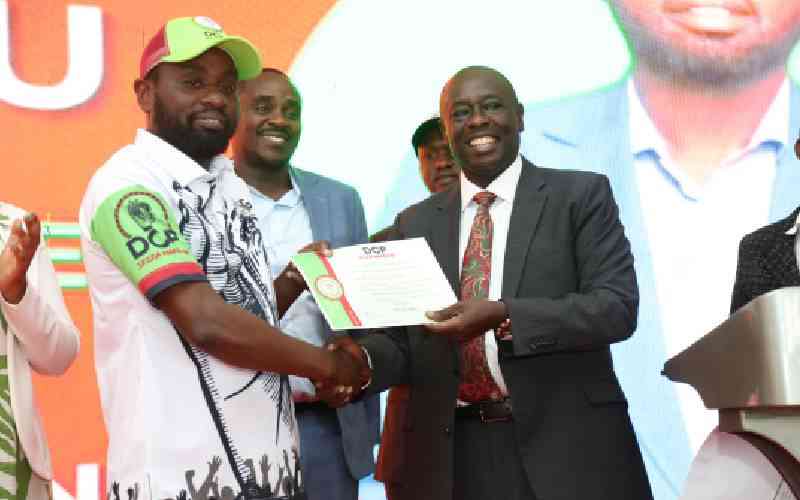 DCP leaders warn rivals of bruising battle ahead of Ol Kalou by-election