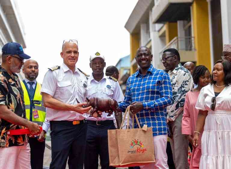 Is it necessary? Kenyans question Ruto's decision to personally welcome Norwegian Dawn cruise