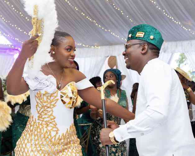 Steve Ogolla pulled out all the stops in lavish wedding