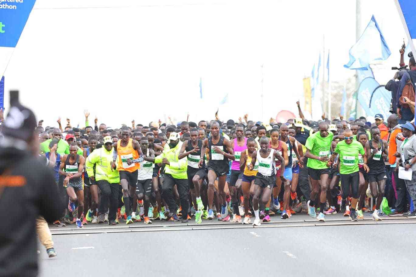 Kemboi and Chepkoech win Standard Chartered Nairobi Marathon