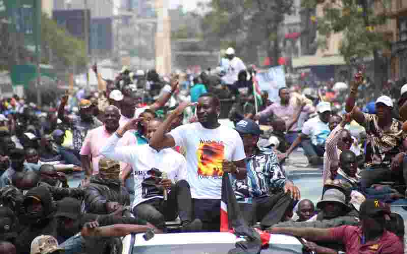 IN PICTURES: Linda Mwananchi rally in Nairobi
