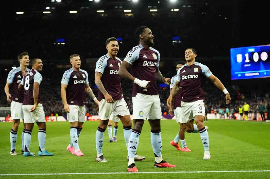 Aston Villa stun Bayern in rep...