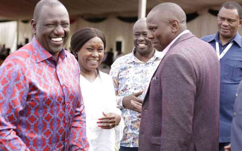 Ruto heads to Central amid jitters over proposed dialogue with Raila