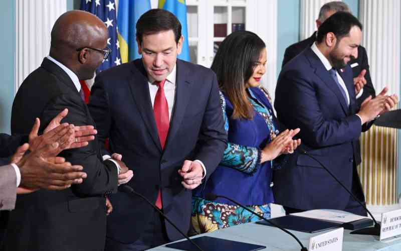 Rwanda, DR Congo sign peace deal in US after rebel sweep