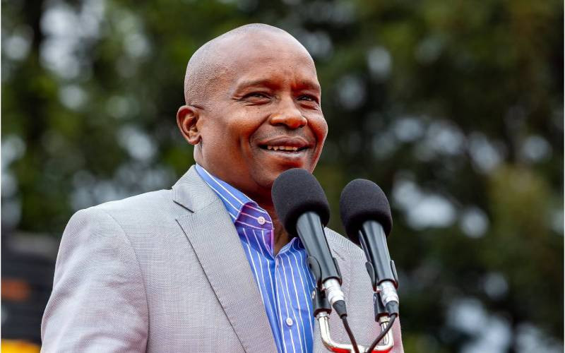 Kindiki urges Mt Kenya to reject divisive politics