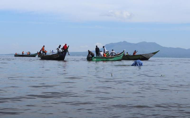 Woman drowns in Lake Victoria as two rescued by fishermen