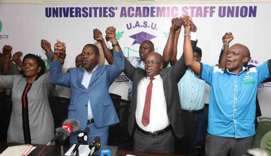Lecturers stand ground on strike as Treasury releases Sh2.5b