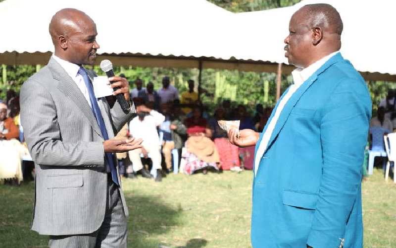 Hillary Barchok, Isaac Ruto in fierce fight for county top seat, political survival