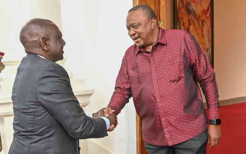 Ruto regime on mission to punish Uhuru, say ex-president's allies