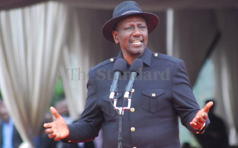 Ruto and allies flirting with danger by chest thumping about 2027 poll