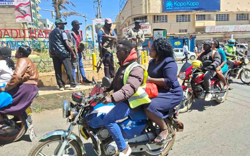 Seizure of motorcycle, arrest of rider sparks hours of chaos in Eldoret