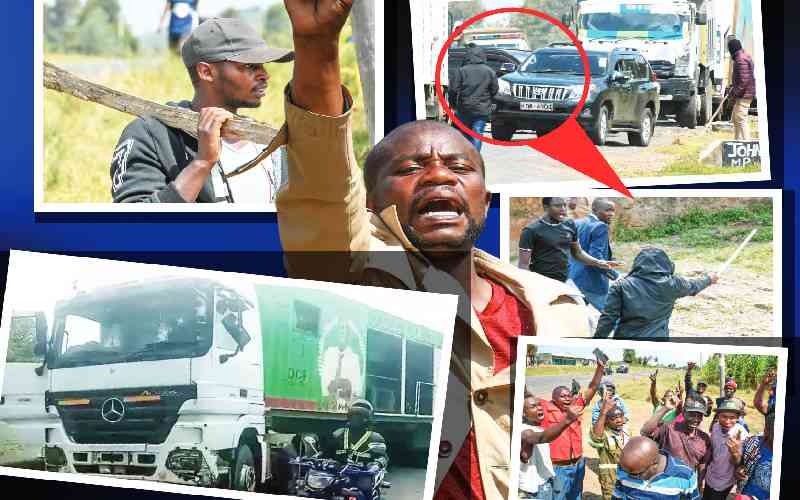 Day of mayhem: Violence and gunfire shake Ol Kalou by-election