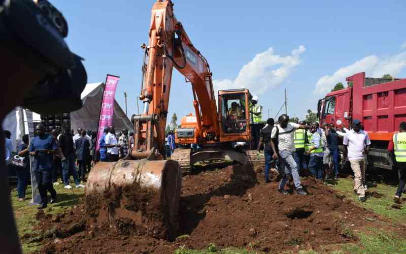 Governor Wanga defends demolition of animal feeds factory