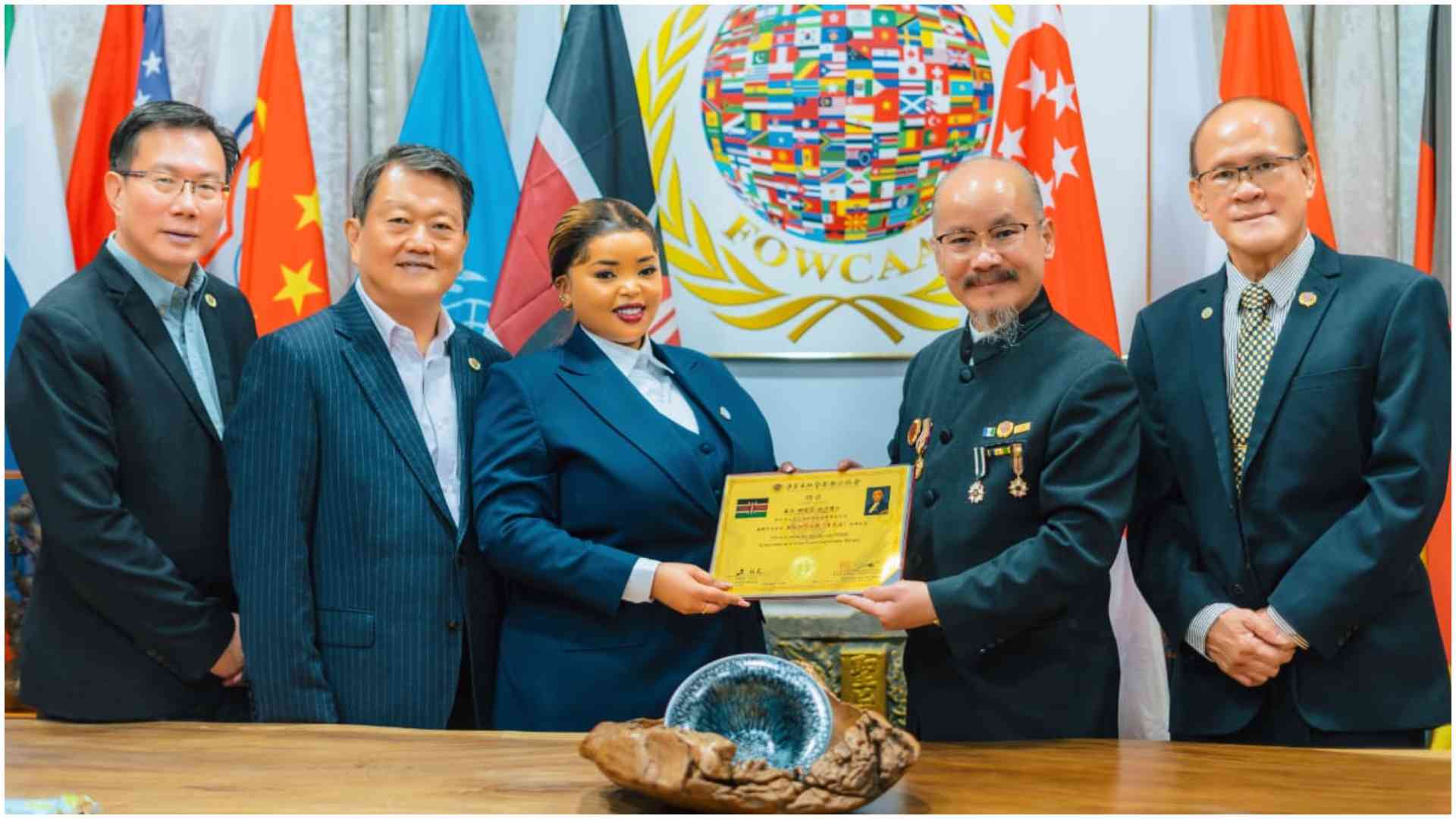 Rev. Lucy Natasha appointed Global Peace Ambassador in Singapore